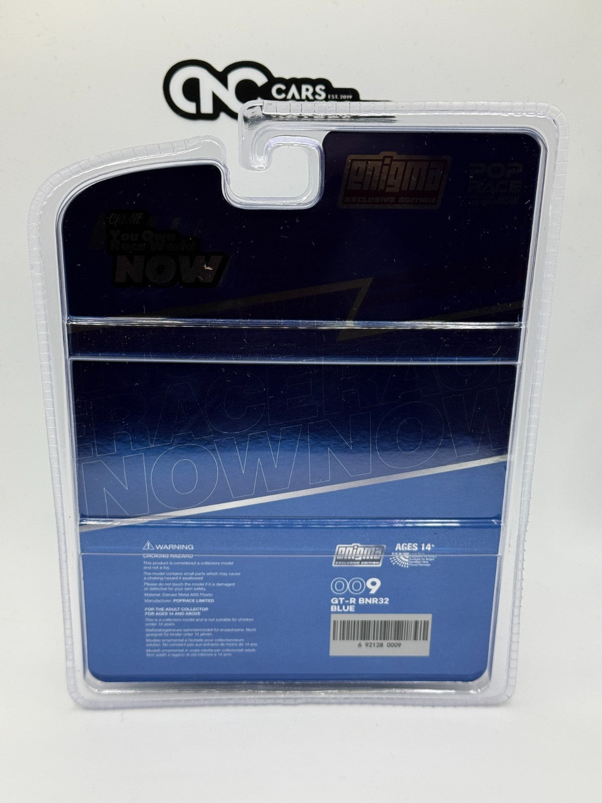 POPRACE Enigma Exclusive Nissan Skyline R32 Bayside Blue #009 PRE009