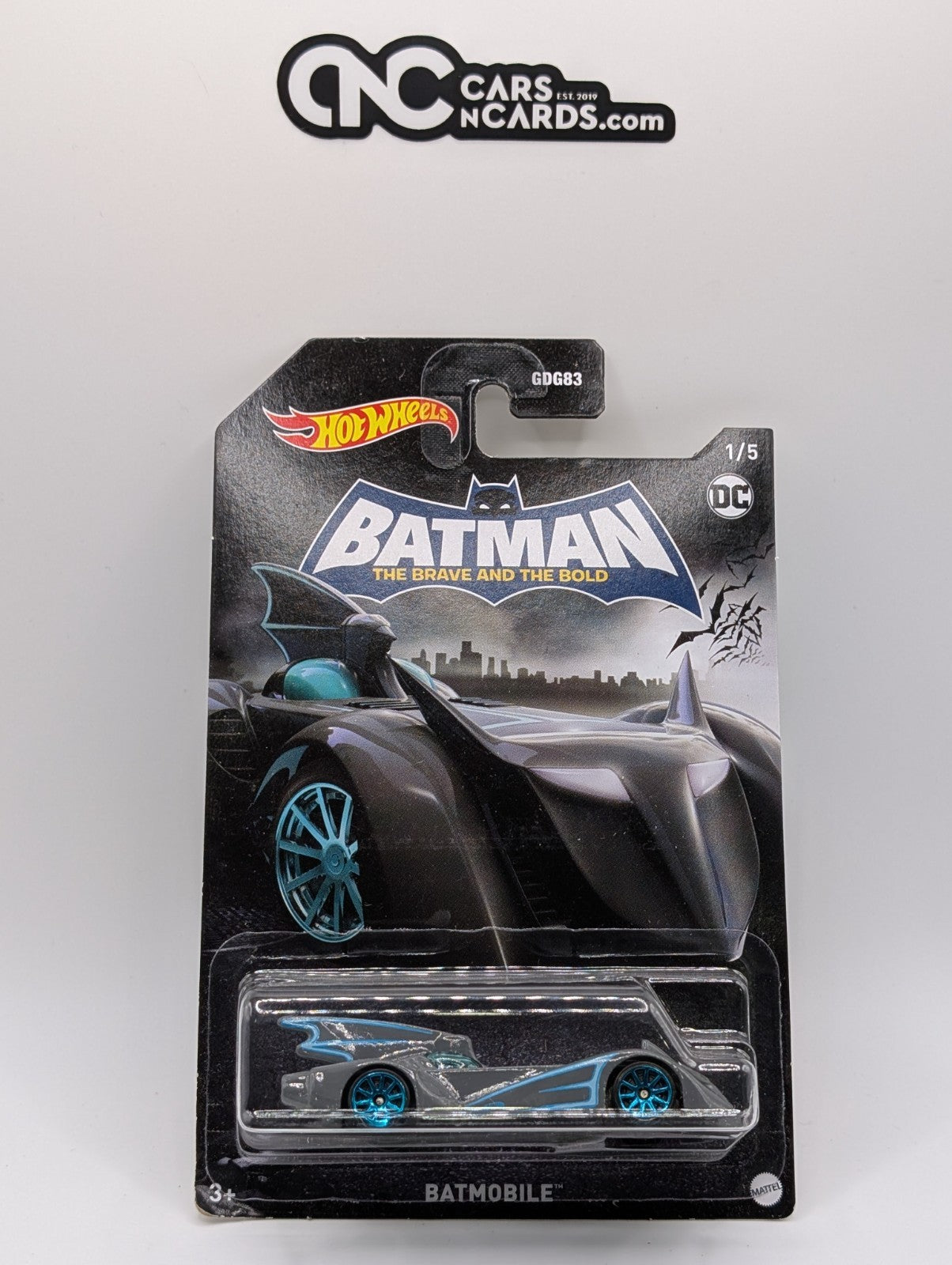 2021 Hot Wheels Batman Brave And The Bold Batmobile 1/5 (Soft Corners)