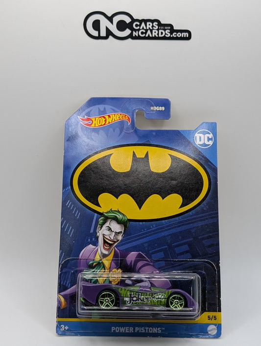 Hot Wheels Batman 5/5 Power Pistons Joker (Soft Corners)
