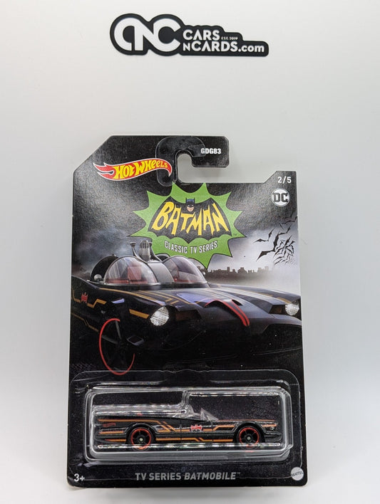 2021 Hot Wheels Batman 2/5 TV Series Batmobile (Soft Corners)