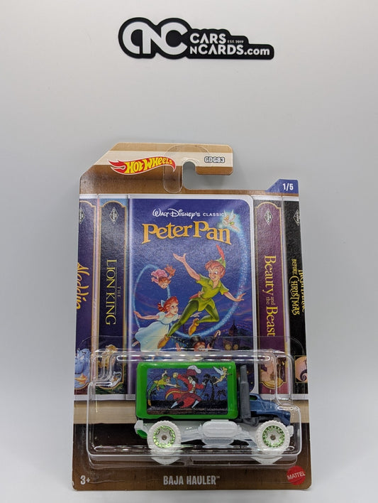 2022 Hot Wheels Disney 1/5 Peter Pan Baja Hauler (Soft Corners)