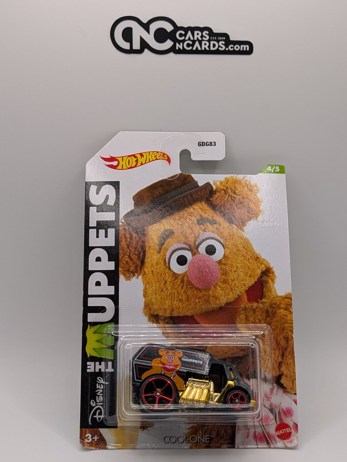2021 Hot Wheels The Muppets 4/5 Fozzie Cool One (Soft Corners)