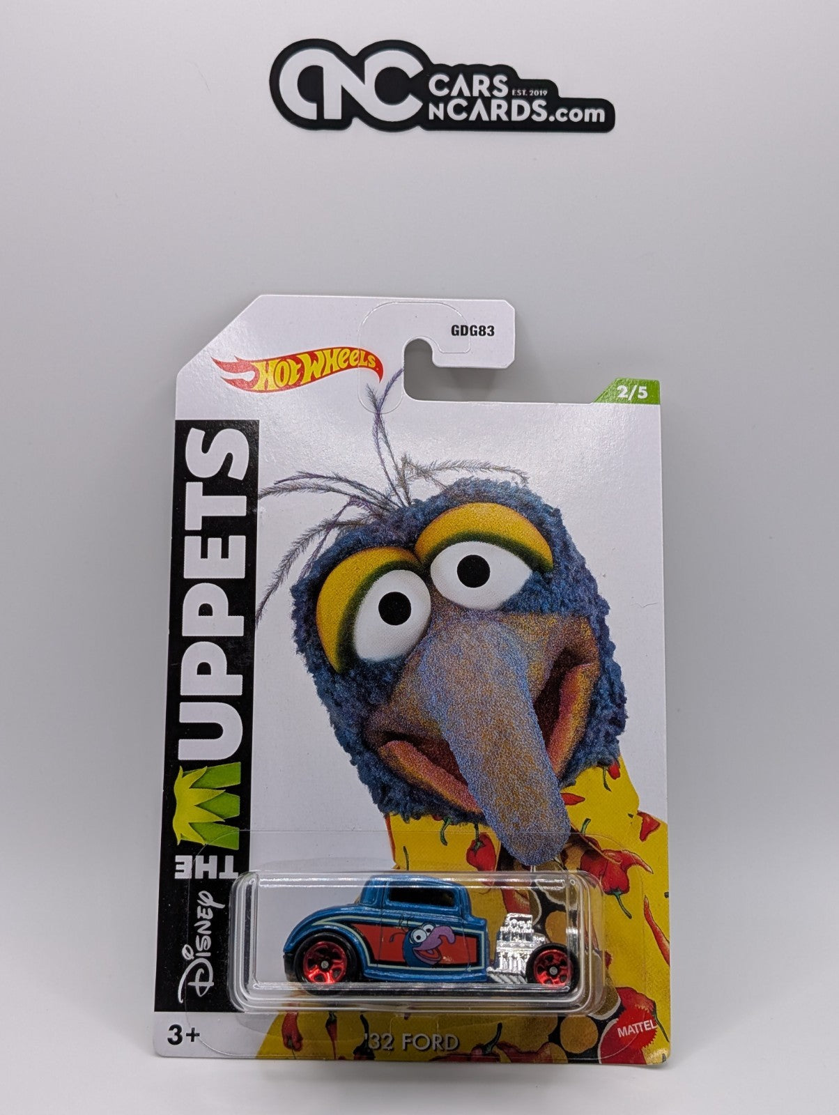 2021 Hot Wheels The Muppets 2/5 Gonzo '32 Ford (Soft Corners)