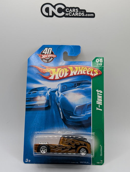 2008 Hot Wheels Super T-Hunt$ 06/12 Qombee Real Riders (Soft Corners)