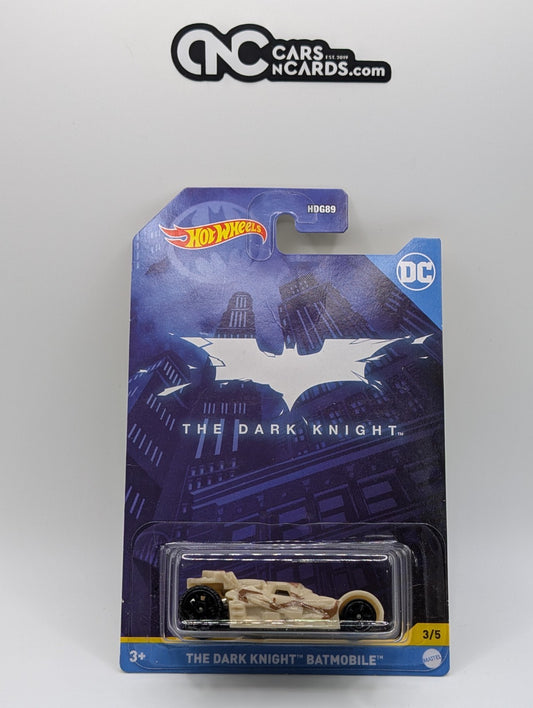 Hot Wheels The Dark Knight 3/5 Batmobile Camo (Card Crease)