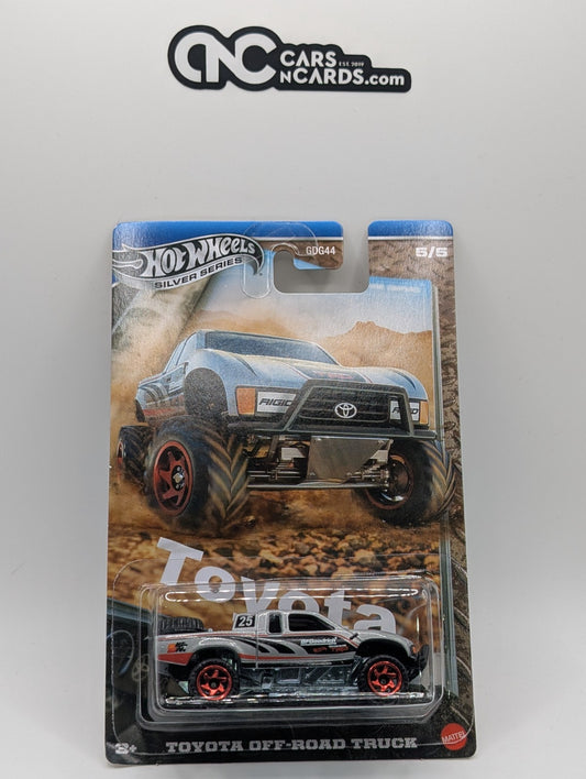 Hot Wheels Silver Series Toyota Off-Road Truck 5/5 (Soft Corners)