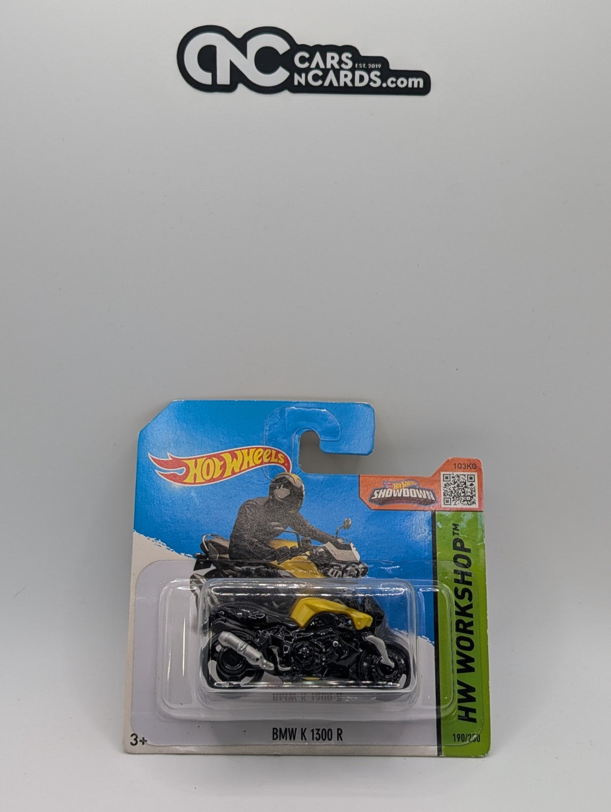 Hot Wheels HW Workshop BMW K 1300 R 190/250 Short Card (Soft Corners)