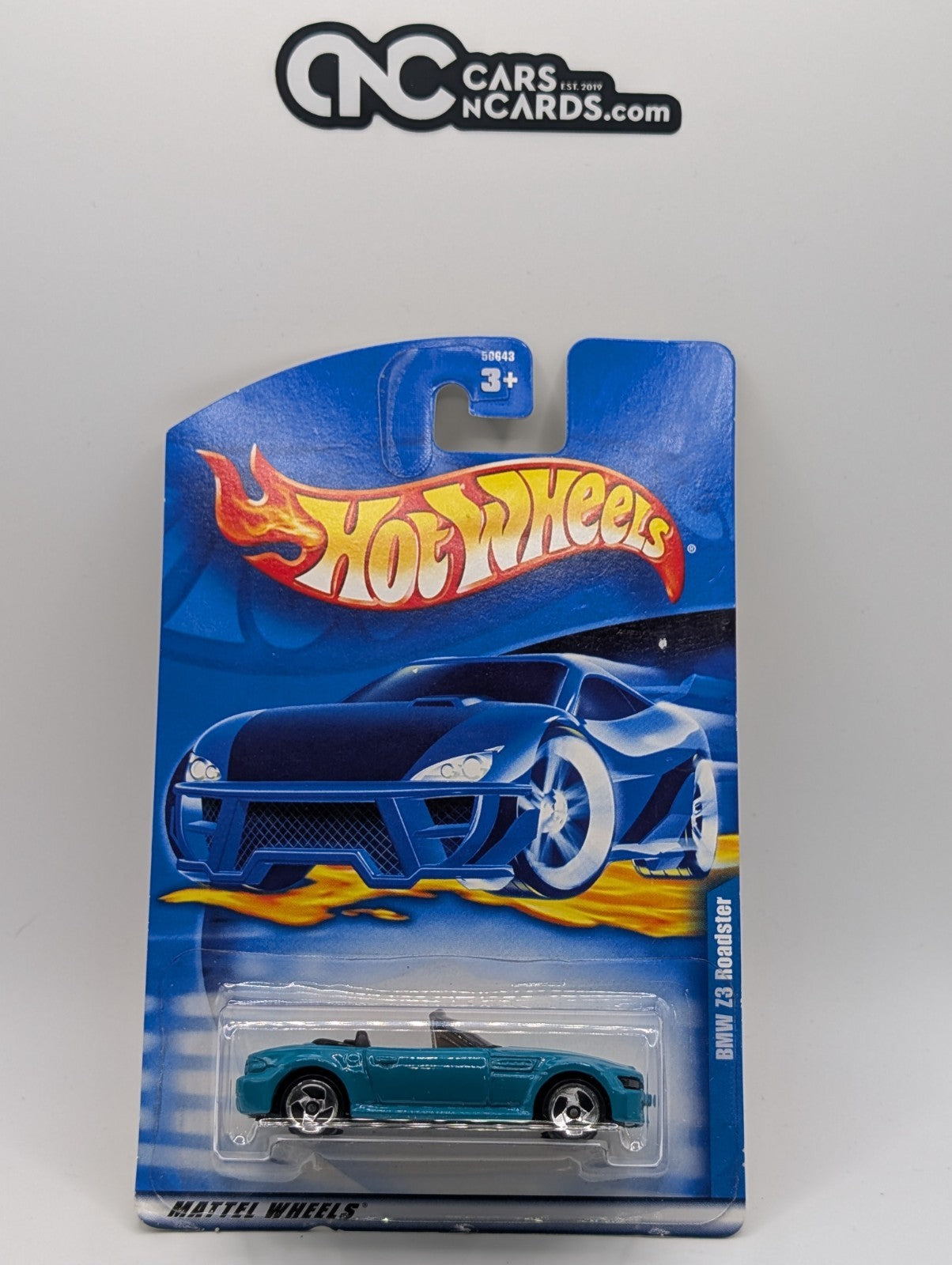 2001 Hot Wheels BMW Z3 Roadster Collector #113 (Soft Corners)
