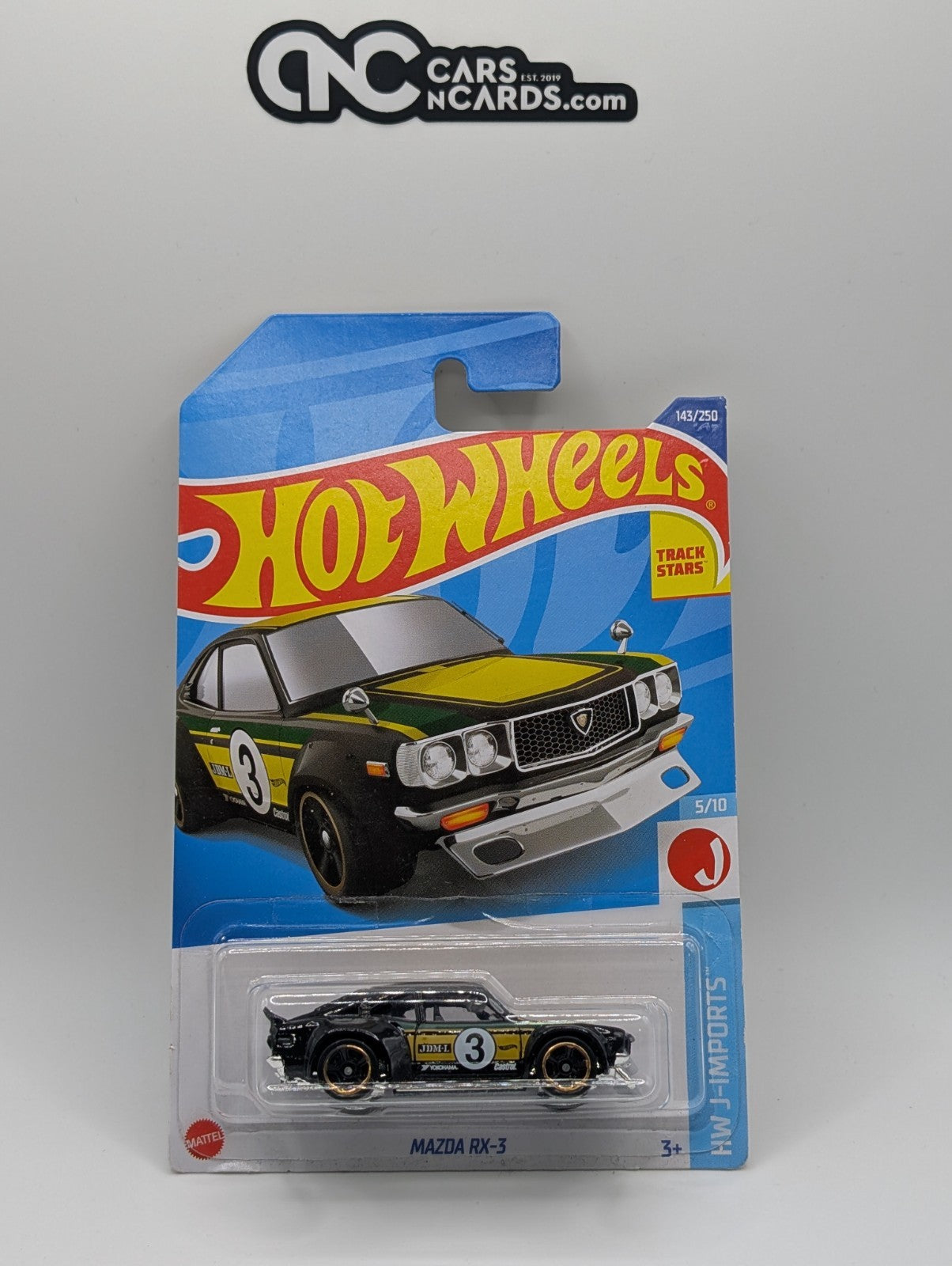 Hot Wheels HW J-Imports 5/10 Mazda RX-3 143/250 (Soft Corners)