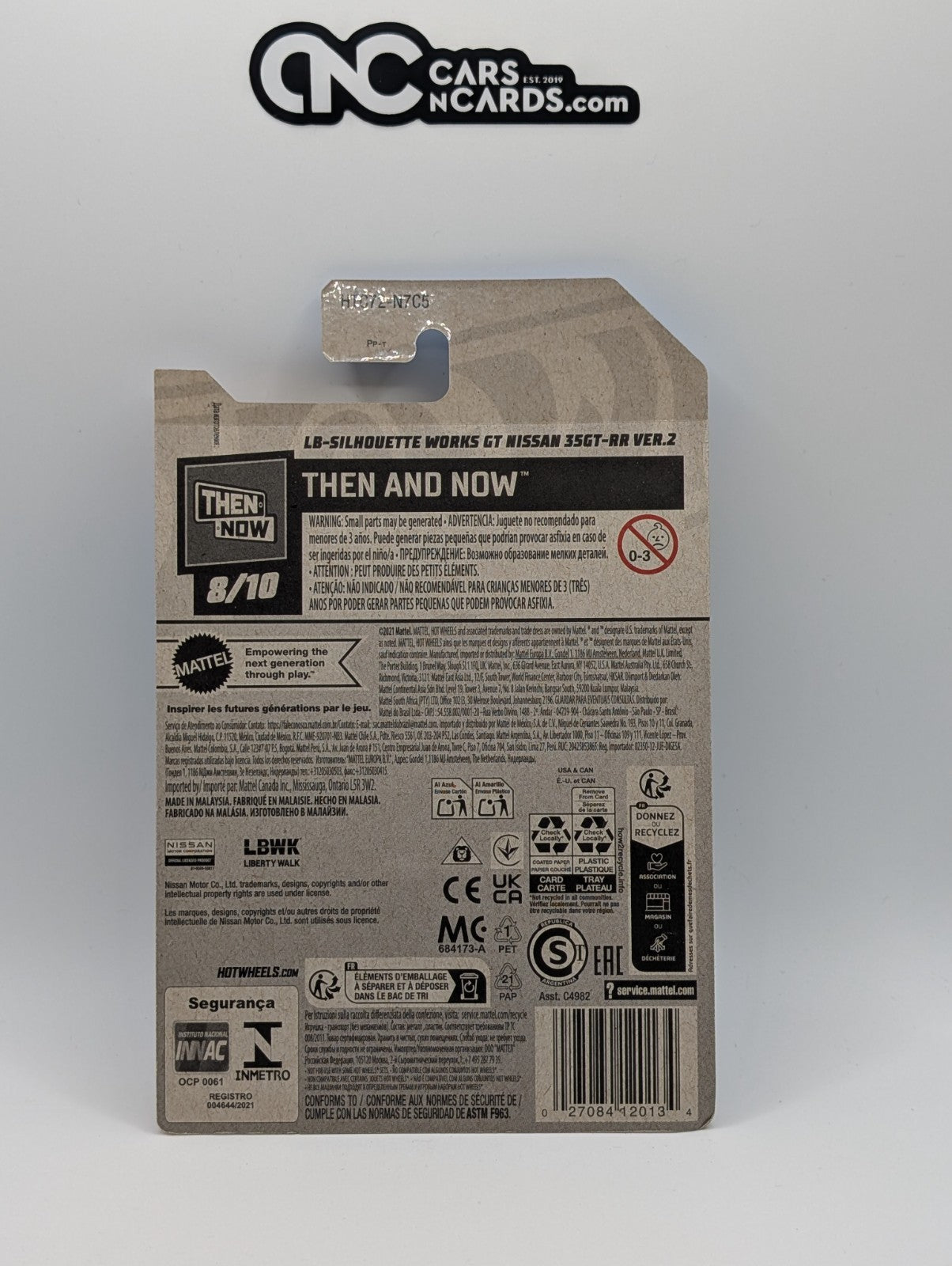 Hot Wheels LB-Silhouette Works GT Nissan 35GT-RR Ver.2