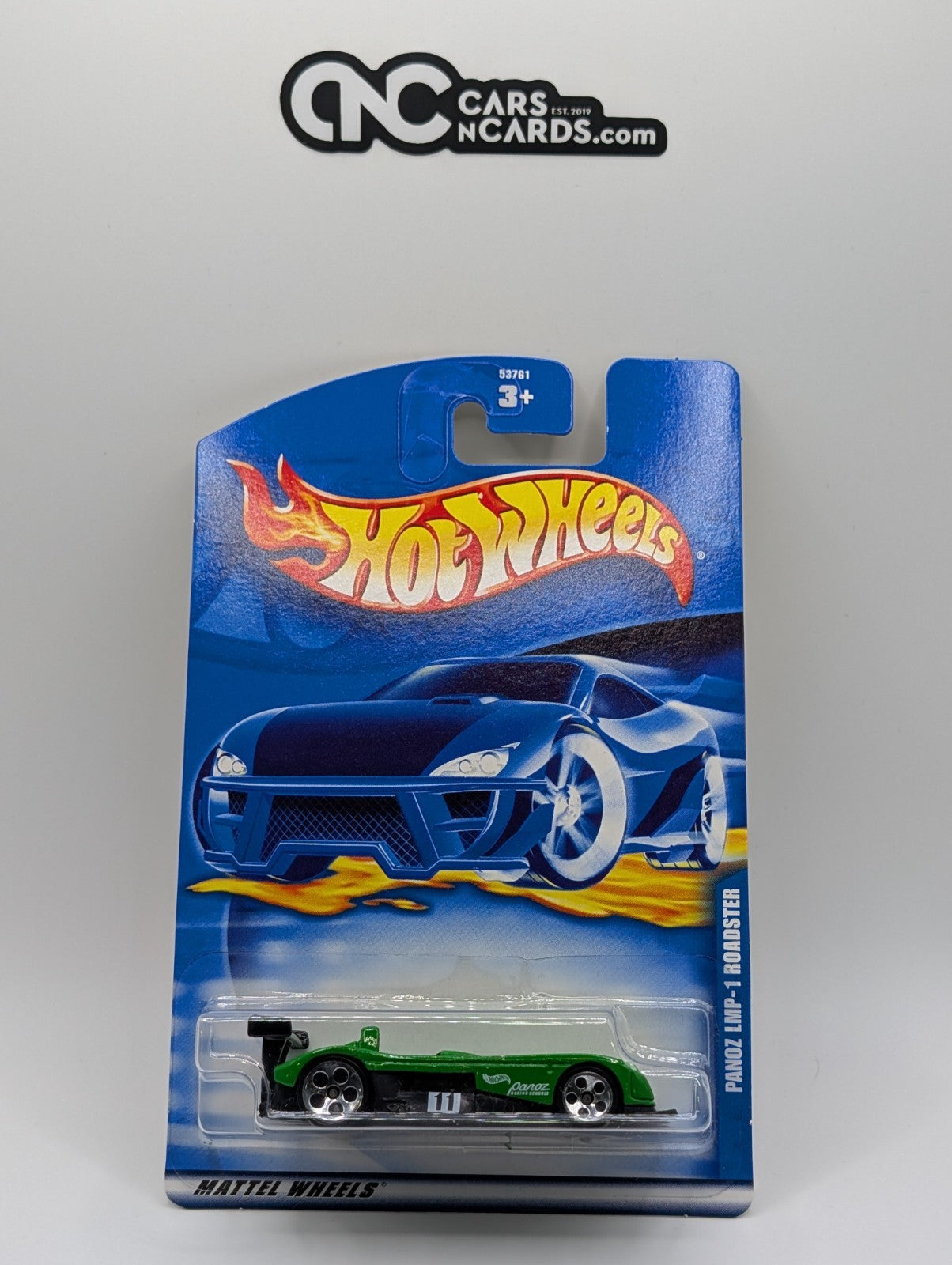 2001 Hot Wheels Panoz LMP-1 Roadster Green Collector #232