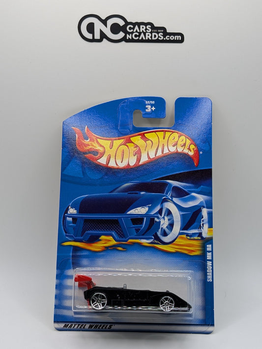 2001 Hot Wheels Shadow Mk IIa Black Collector #224