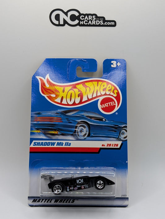 Hot Wheels Shadow Mk IIa Black 20/26 (Card Crease)