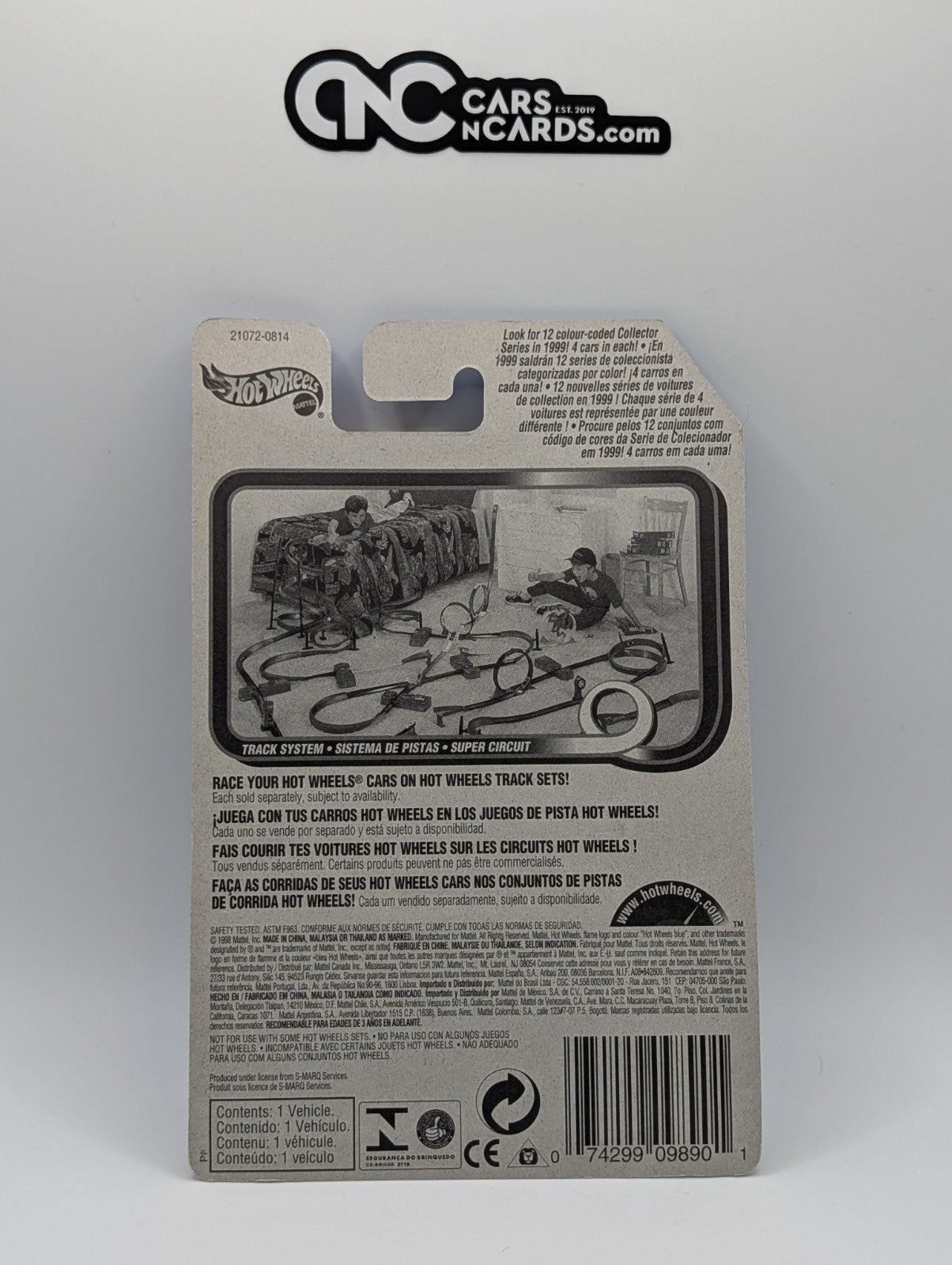 Hot Wheels Shadow Mk IIa Black 20/26 (Card Crease)