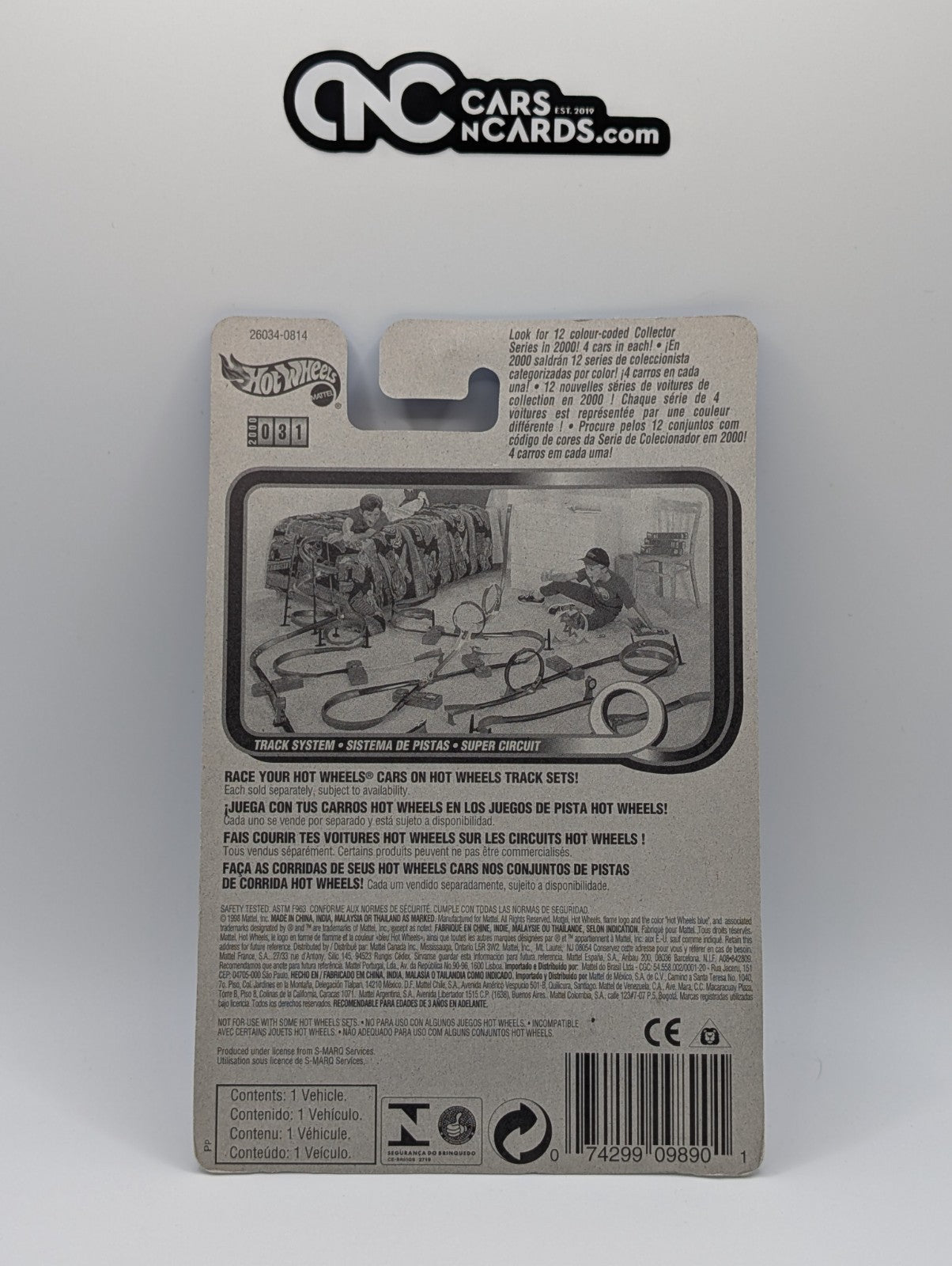 2000 Hot Wheels Shadow Mk IIa Collector #31 (Rough Edges)