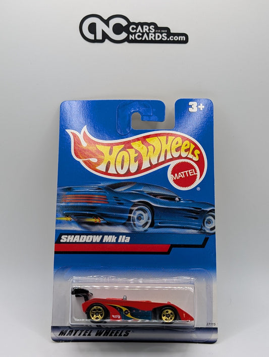 2000 Hot Wheels Shadow Mk IIa Red Collector #149 (Soft Corners)