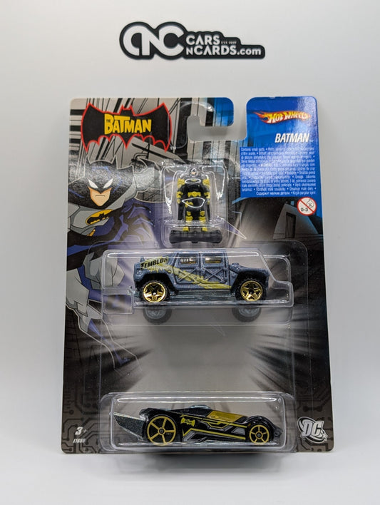 Hot Wheels Batman 2 Pack Temblor Getaway Humvee RD-09 L1765