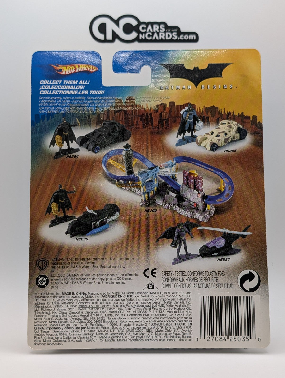 Hot Wheels Batman Begins Batcopter With Mini Figure H6297
