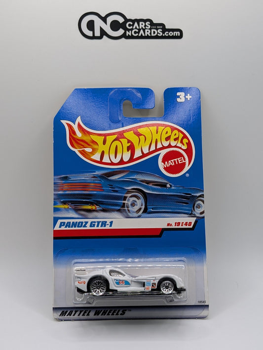 Hot Wheels Panoz GTR-1 19/40 White (Rough Edges)