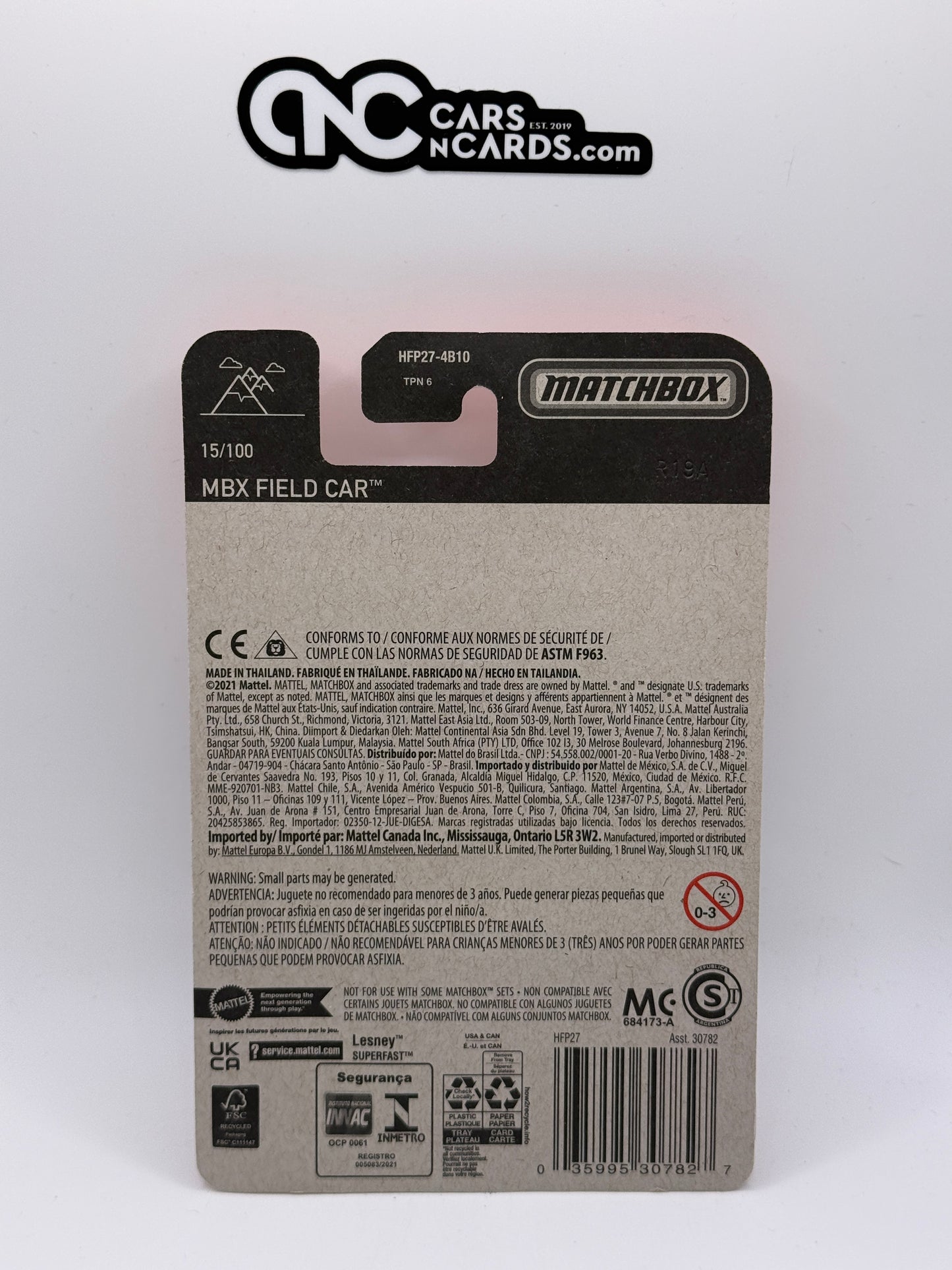 Matchbox MBX Field Car Blue 15/100