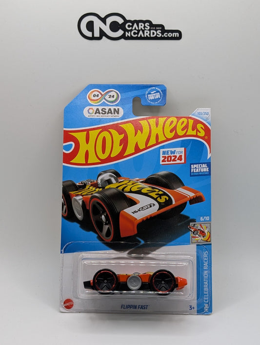 2024 Hot Wheels Flippin Fast 103/250 Fidget Spinner (Soft Corners)