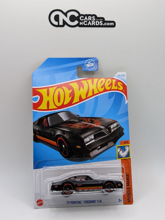 Hot Wheels Muscle Mania 4/5 '77 Pontiac Firebird T/A (Soft Corners)