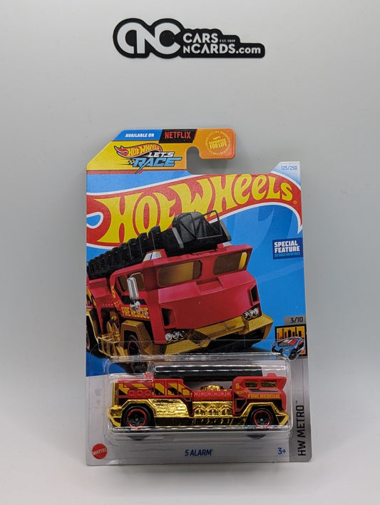 2024 Hot Wheels HW Metro 3/10 5 Alarm Fire Truck 125/250