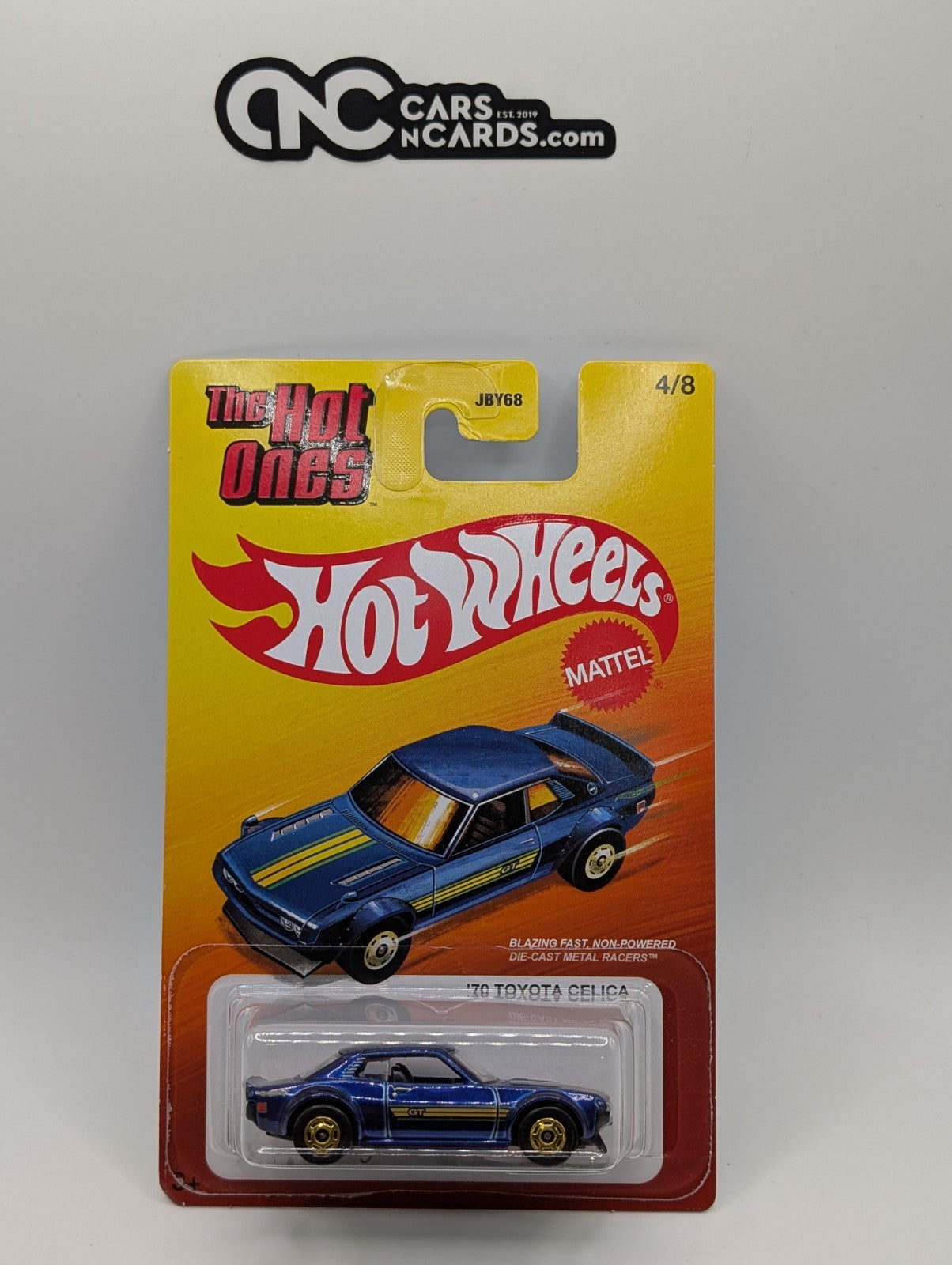 Hot Wheels The Hot Ones 4/8 '70 Toyota Celica (Soft Corners)