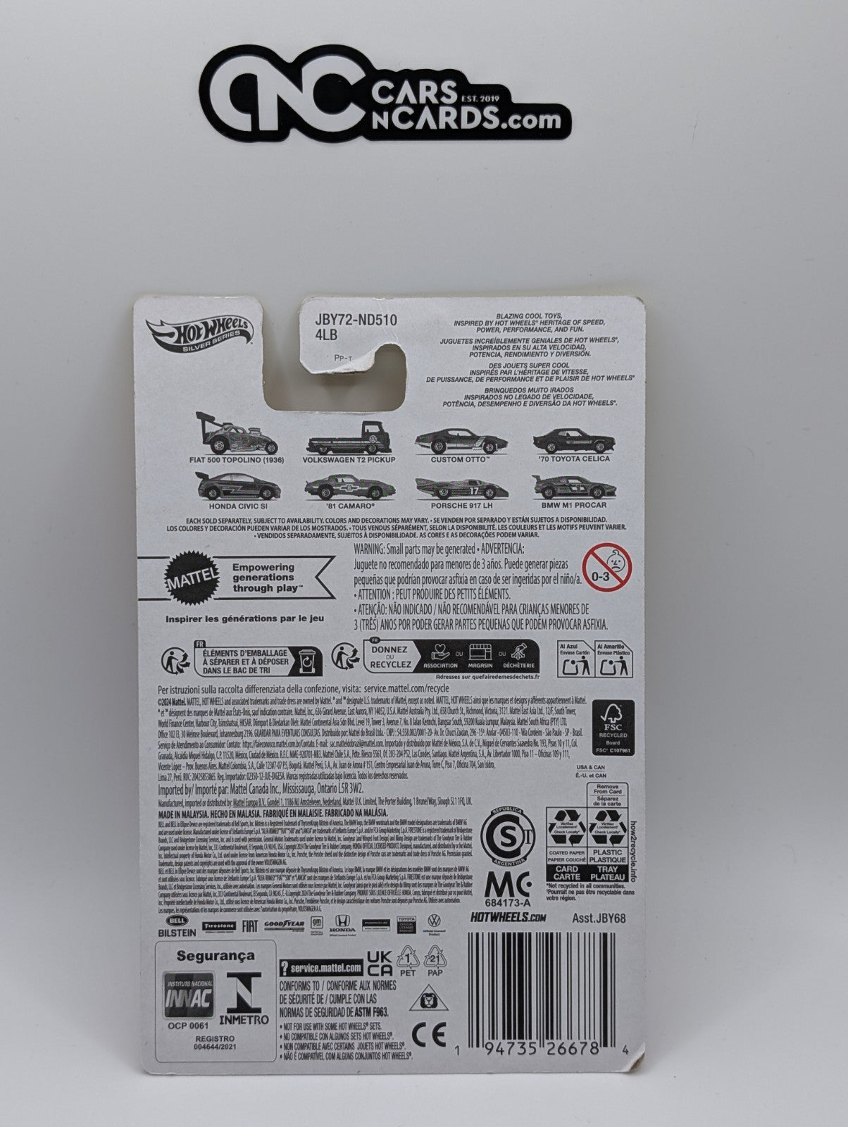 Hot Wheels The Hot Ones 4/8 '70 Toyota Celica (Soft Corners)