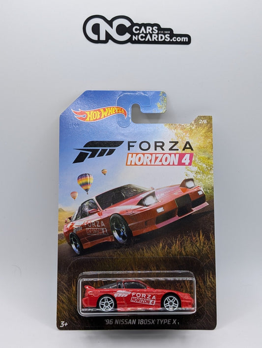 Hot Wheels Forza Horizon 4 '96 Nissan 180SX Type X  (Soft Corners)
