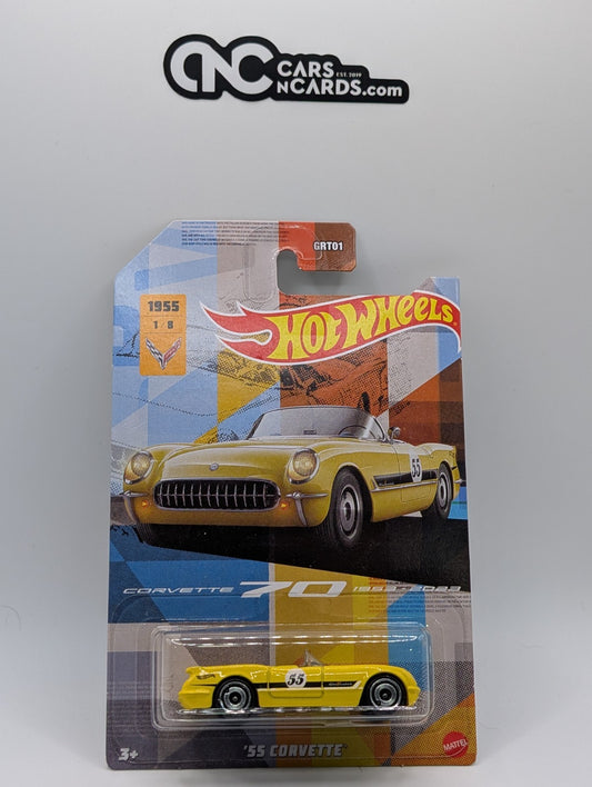 Hot Wheels 70th Anniversary 4/8 1955 Corvette (Soft Corners)