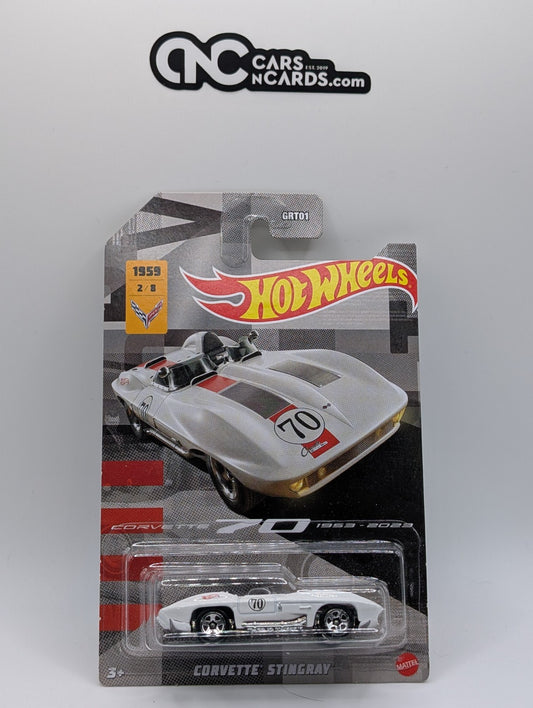 Hot Wheels 70th Anniversary 2/8 1959 Corvette Stingray (Soft Corners)