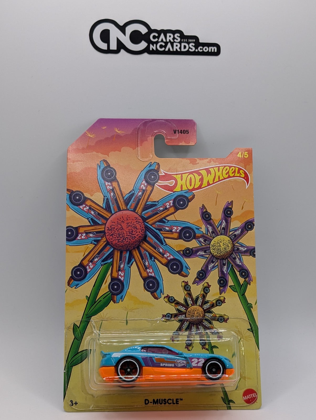 Hot Wheels Spring 4/5 D-Muscle (Soft Corners)