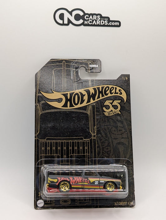 Hot Wheels 55th Anniversary 1/6 '67 Chevy C10 (Soft Corners)