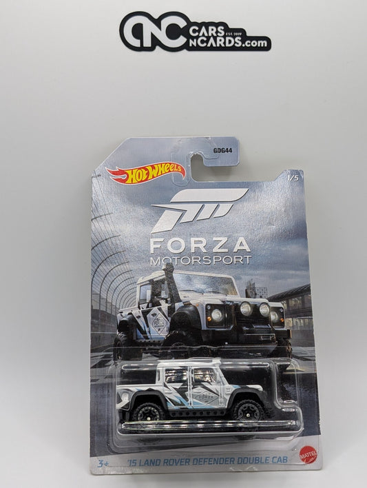 Hot Wheels Forza 1/5 '15 Land Rover Defender Double Cab (Soft Corners)