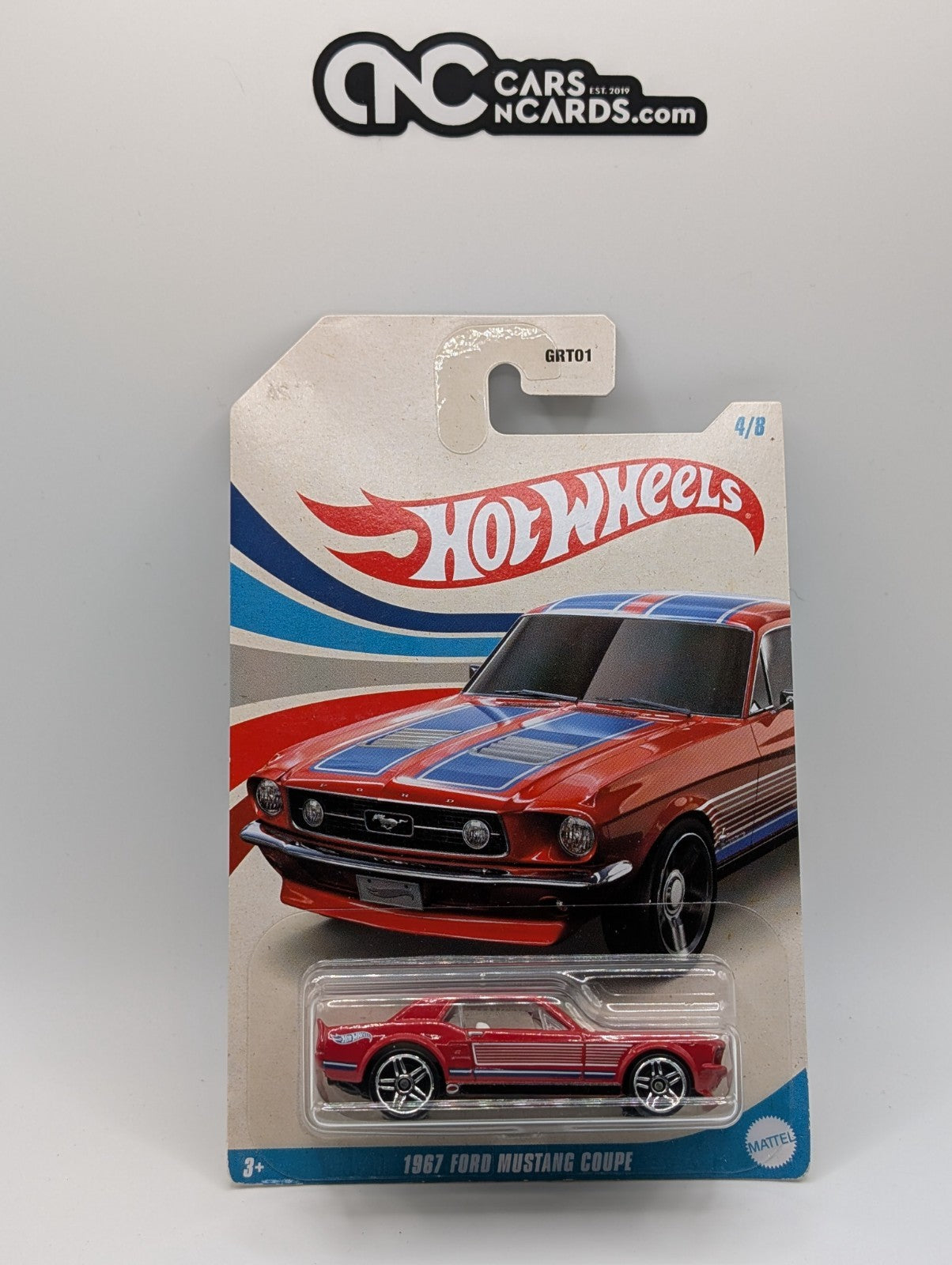 2023 Hot Wheels American Steel 4/8 1967 Ford Mustang Coupe (Soft Corners)