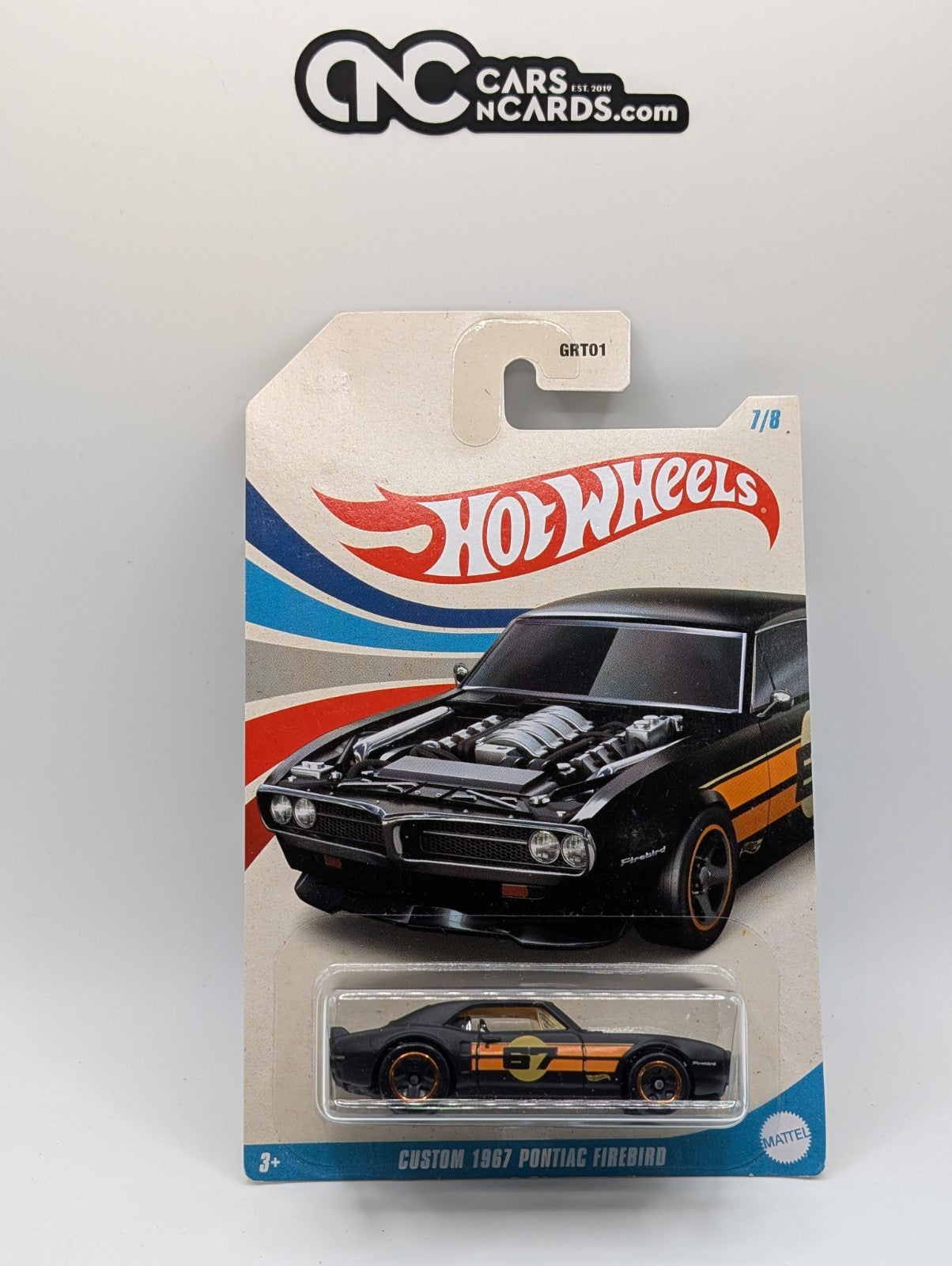 2023 Hot Wheels American Steel 7/8 Custom 1967 Pontiac Firebird (Soft Corners)