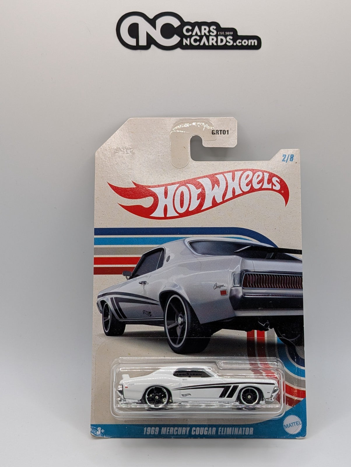 2023 Hot Wheels American Steel 2/8 1969 Mercury Cougar Eliminator (Soft Corners)