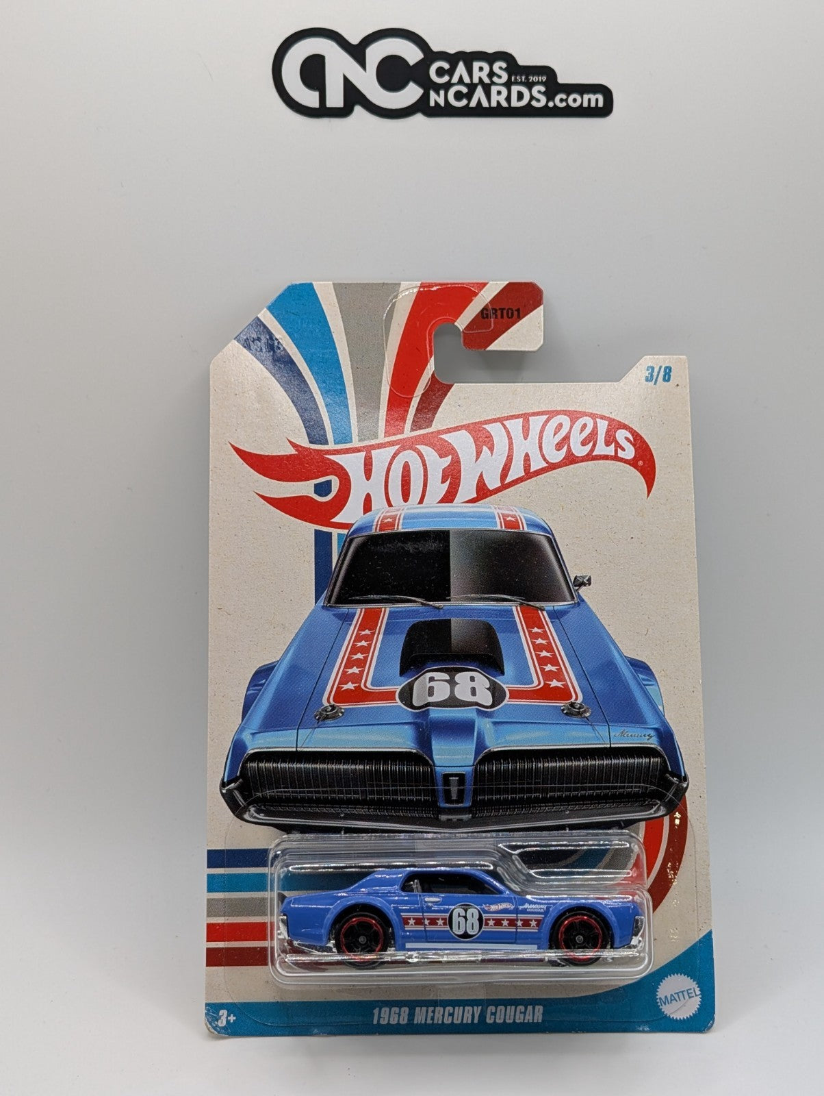 2023 Hot Wheels American Steel 3/8 1968 Mercury Cougar (Soft Corners)