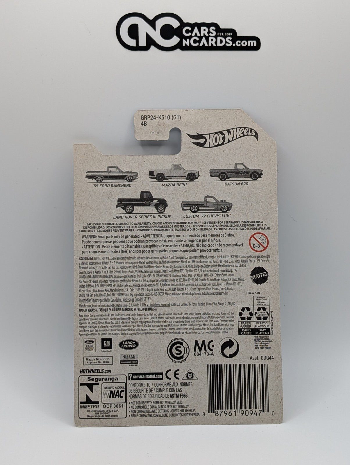 2021 Hot Wheels Walmart Truck Series 2/5 Mazda Repu (Soft Corners)