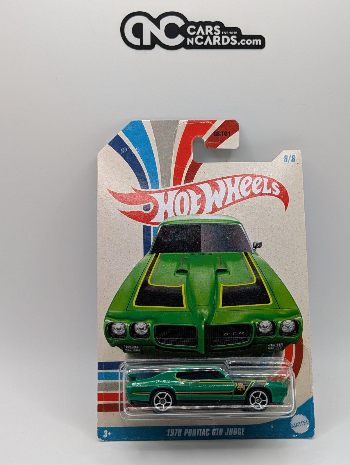 2023 Hot Wheels American Steel 6/8 1970 Pontiac GTO Judge (Soft Corners)