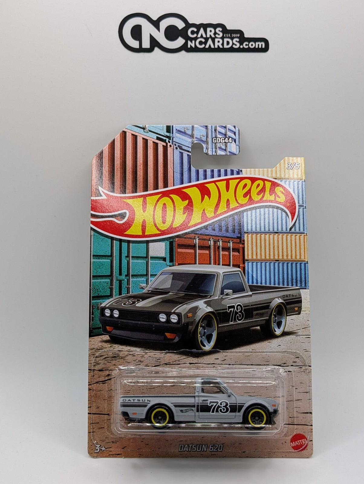2021 Hot Wheels Walmart Truck Series 3/5 Datsun 620 (Soft Corners)