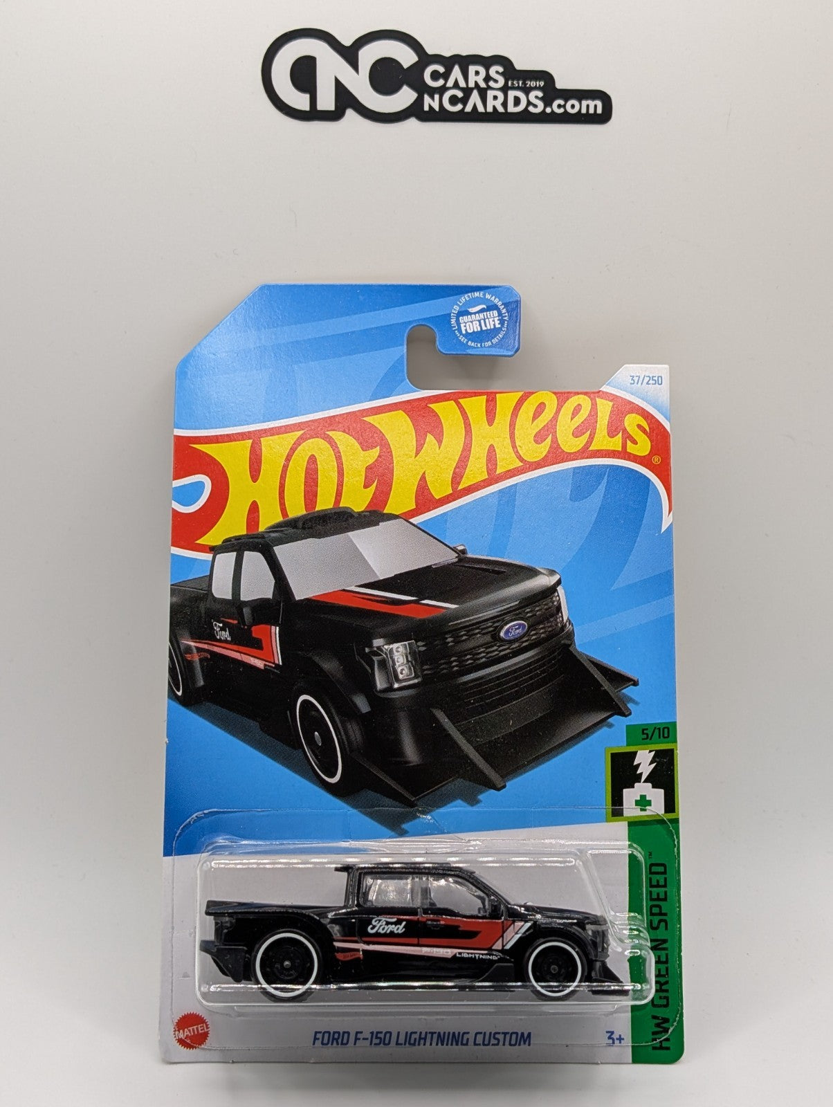 Hot Wheels HW Green Speed Ford F-150 Lightning Custom 37/250 (Soft Corners)