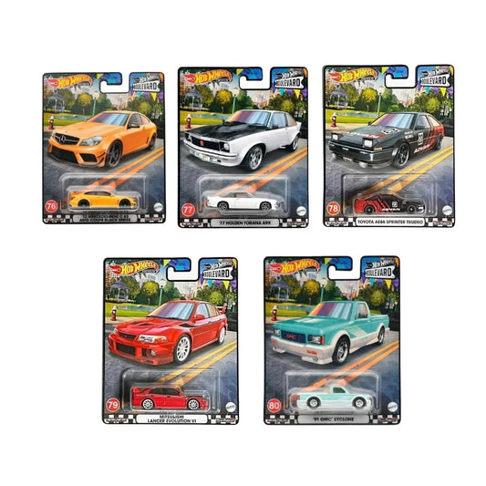 2023 Hot Wheels Premium Boulevard #76-80 Full Set of 5 Cars