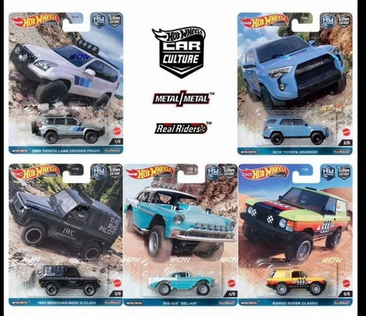 2023 Hot Wheels Premium Car Culture HW Off-Road Full Set of 5 Cars