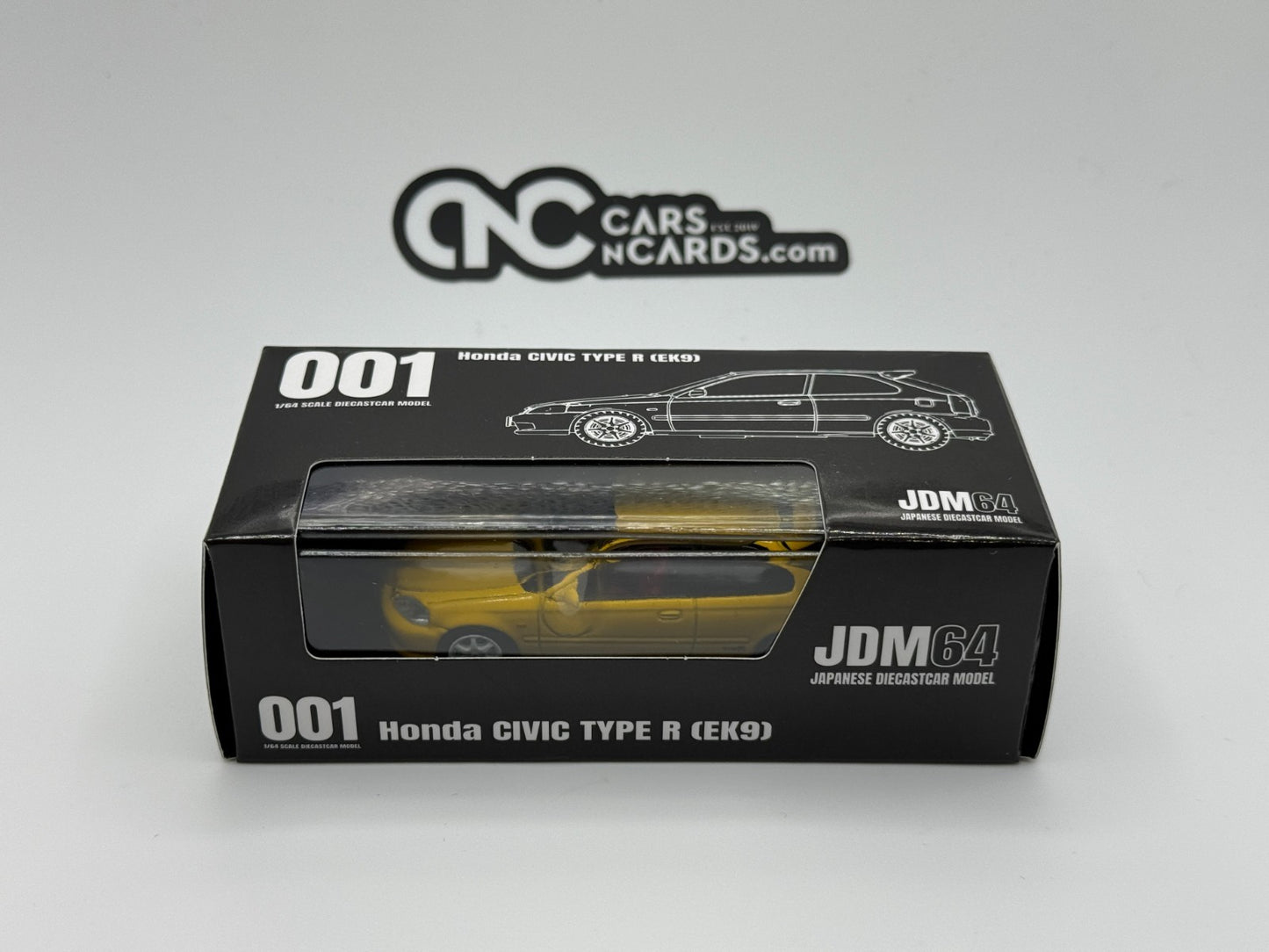 Hobby Japan JDM64 001 Honda Civic TYPE R (EK9) Yellow (Yellow Hood)