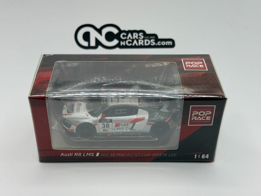 POPRACE 1:64 Audi R8 LMS No.38 Macau GT Cup 2013 Marchy Lee PR64-R8UL-13MGC38