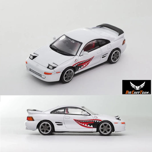 DCT 1:64 TOYOTA MR2 SW20 - White LL-003-9