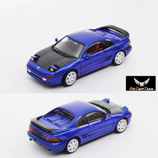 DCT 1:64 TOYOTA MR2 SW20 - Blue LL-003-7