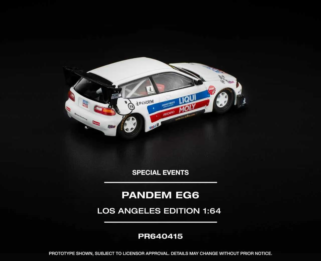 POPRACE 1:64 PANDEM EG6 LOS ANGELES EDITION PR640415